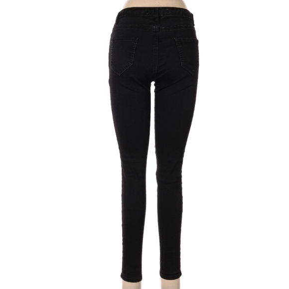 Zara Basic Black Skinny Jeans Size 8 - Picture 2 of 3